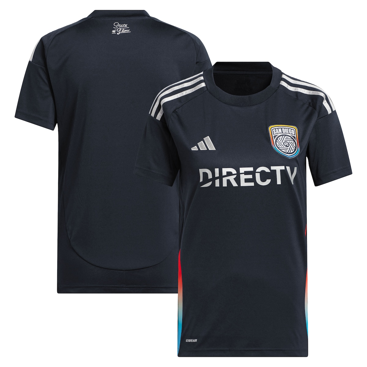 【公式グッズ】MLS サンディエゴFC ホーム ユニフォーム （レプリカ） Adidas/アディダス レディース ネイビー (25/26 SAN DIEGO FC HOME JERSEY WOMEN)