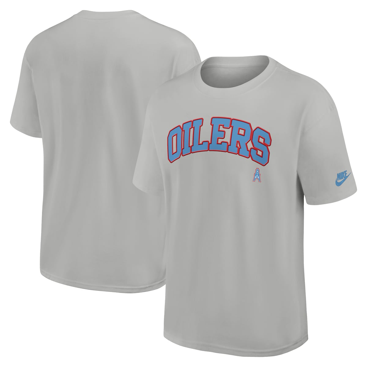 【公式グッズ】NFL オイラーズ Tシャツ Nike/ナイキ メンズ グレイ (Men's Nike 24 Rewind Heavy Max 90 Statement Tee)｜Fanatics公式ストア 店