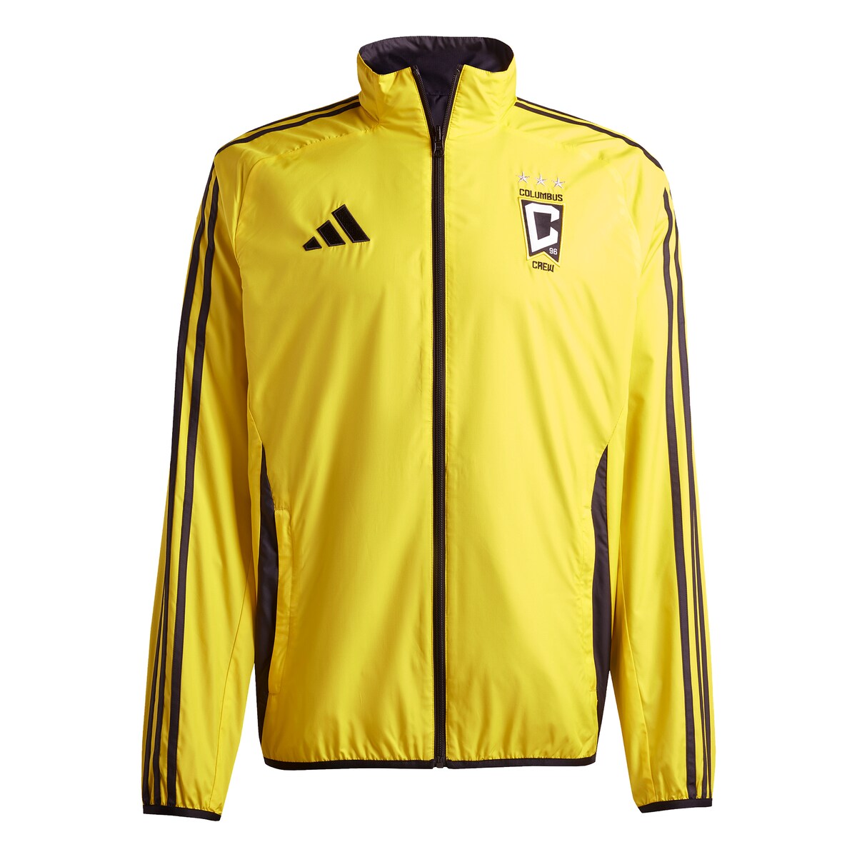 【公式グッズ】MLS コロンバス・クルー ジャケット Adidas/アディダス メンズ ゴールド (ADI Men's 2025 Reversible Anthem Jacket)｜Fanatics公式ストア 店 18,530円