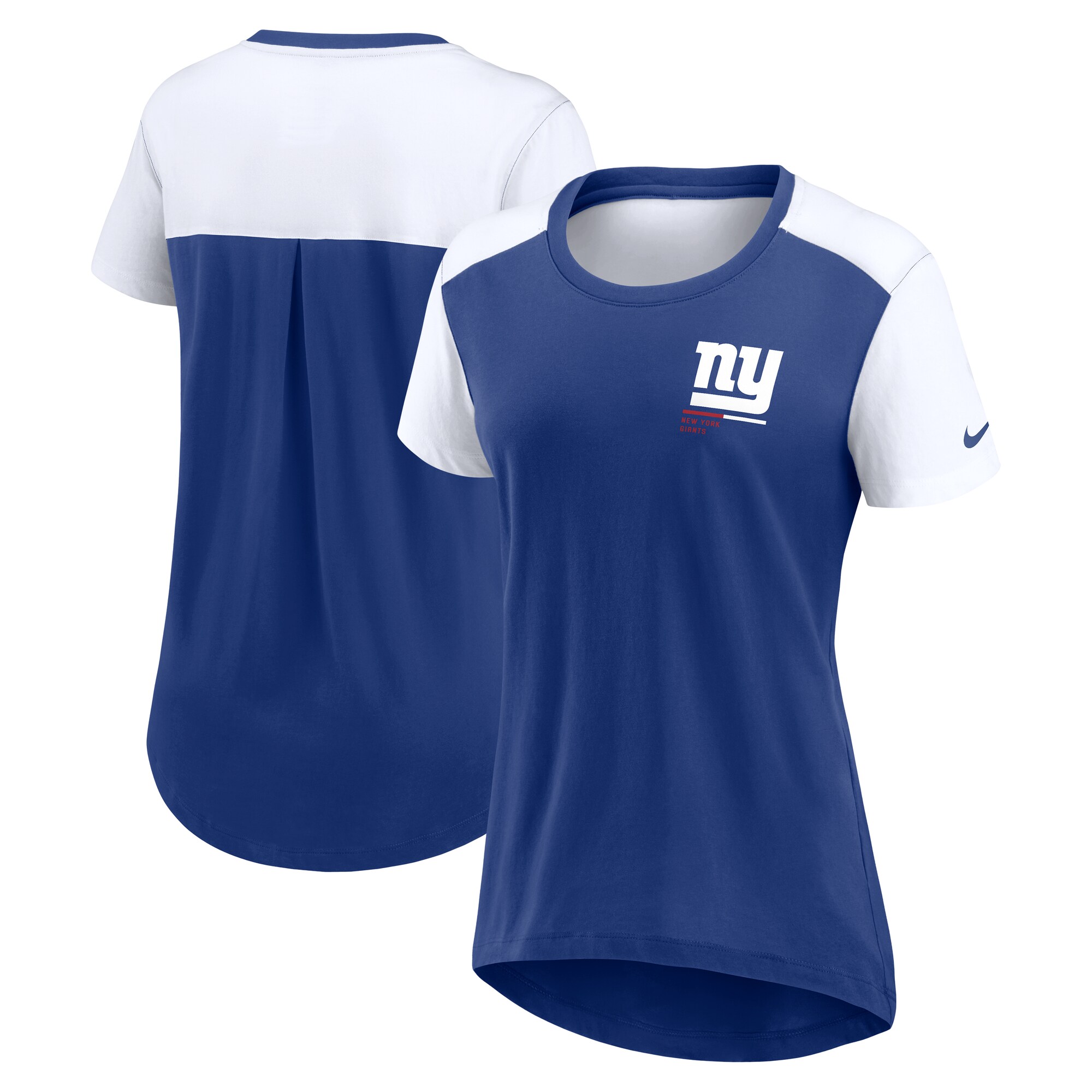 【公式グッズ】NFL ジャイアンツ Tシャツ Nike/ナイキ レディース ロイヤル (EX 25 NFL Womens Nike Dri Fit Fashion Top)