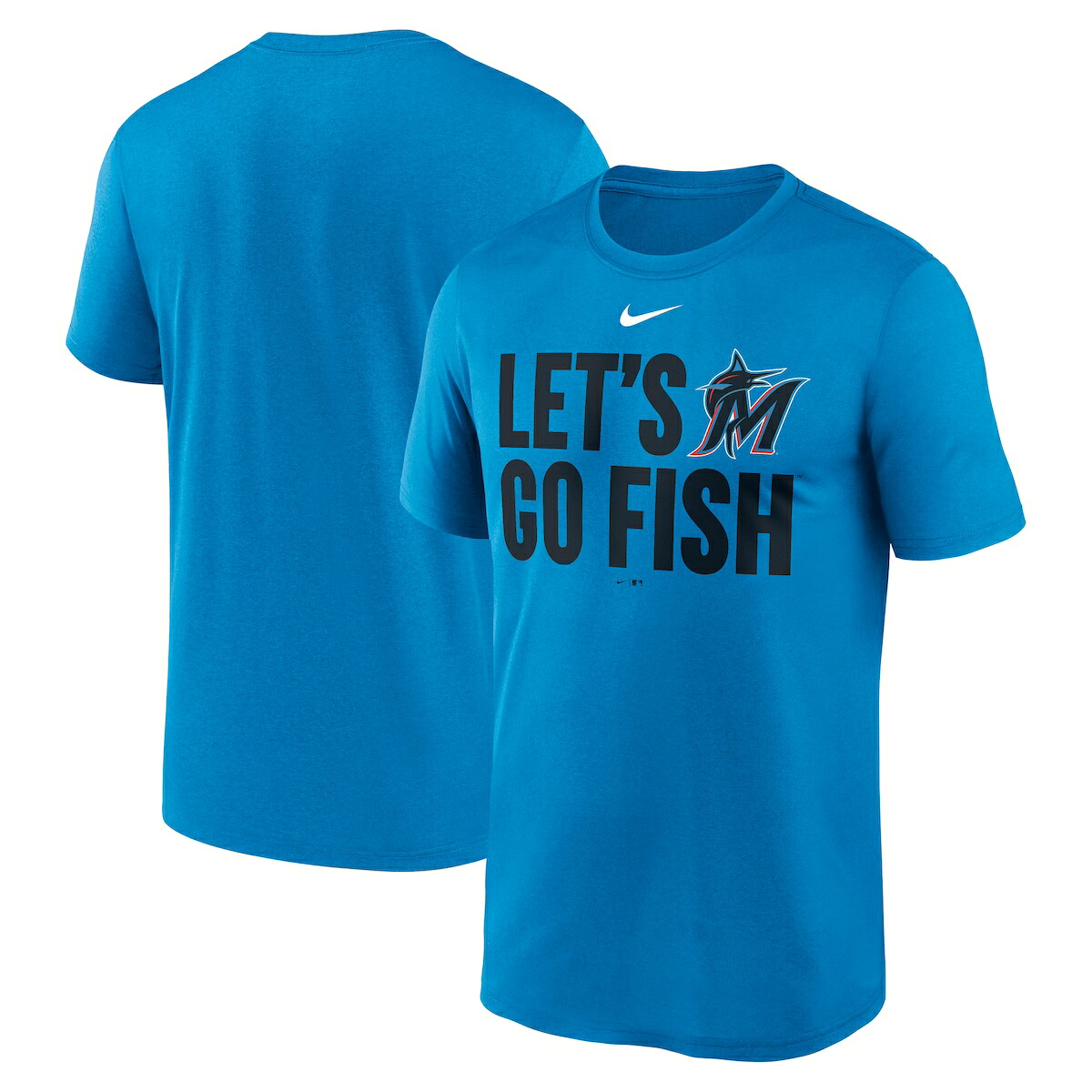【公式グッズ】MLB マーリンズ Tシャツ Nike/ナイキ メンズ ブルー (Men's Nike MLB Local Legend Tee)｜Fanatics公式ストア 店
