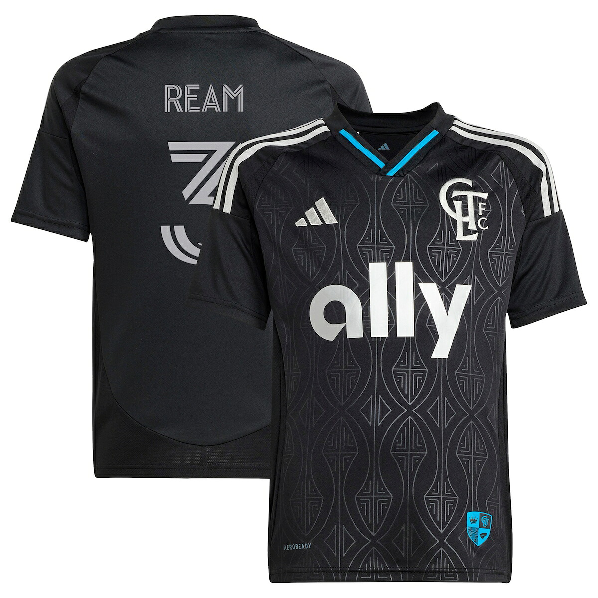 【公式グッズ】MLS シャーロットFC ティム・リーム レプリカ ユニフォーム Adidas/アディダス ユース・ジュニアサイズ ブラック (2025 Youth MLS Replica Player Jersey)|Fanatics公式ストア 店