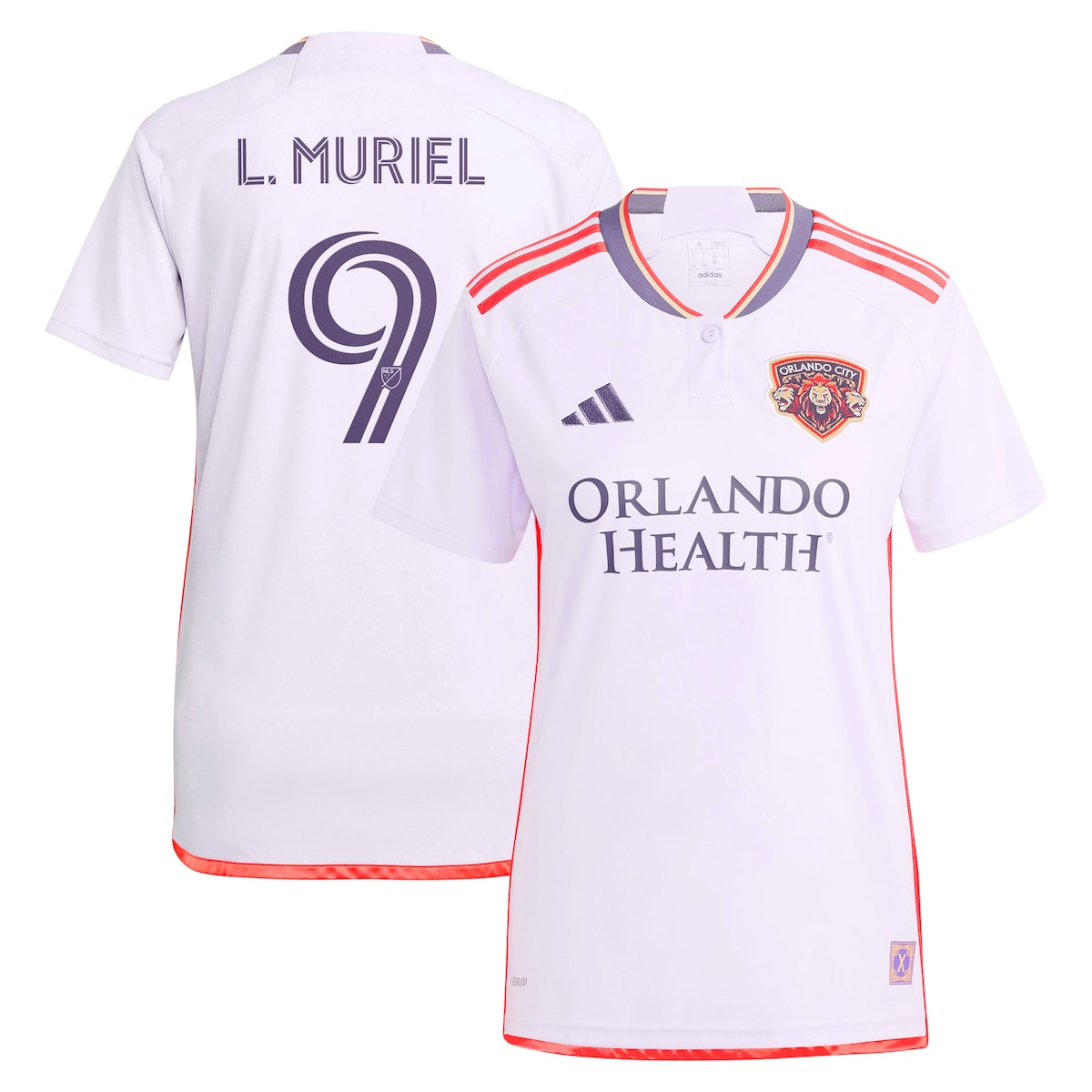 【公式グッズ】MLS オーランド・シティSC ルイス・ムリエル レプリカ ユニフォーム Adidas/アディダス レディース パープル (2025 Women's MLS Replica Player Jersey)｜Fanatics公式ストア 店