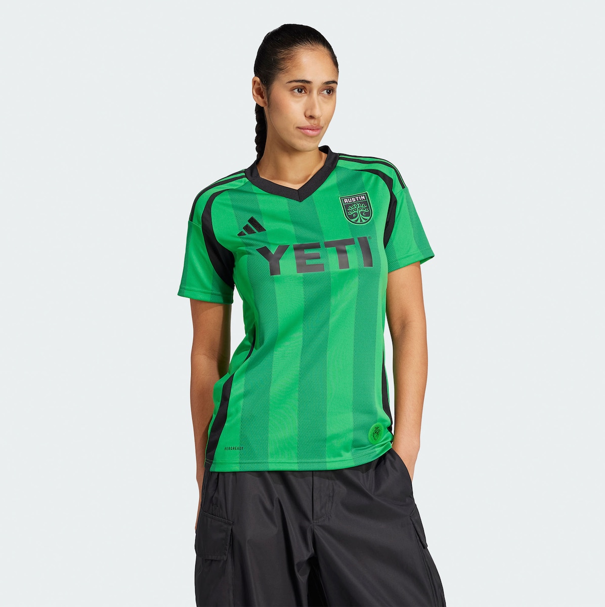 【公式グッズ】MLS オースティンFC レプリカ ユニフォーム Adidas/アディダス レディース グリーン (ADI 2025 Women's Replica Jersey)