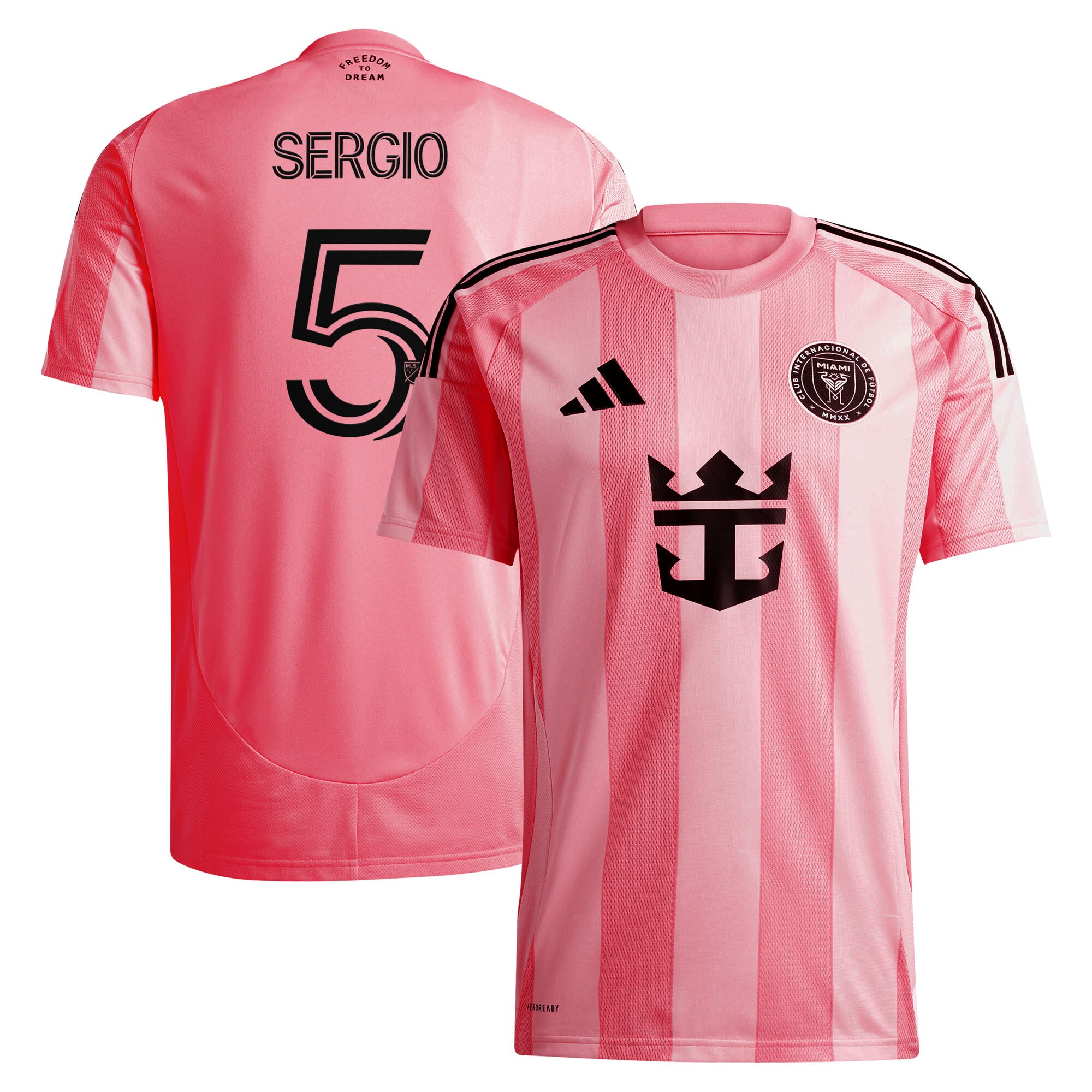 【公式グッズ】MLS インテルマイアミCF ブスケッツ レプリカ ユニフォーム Adidas/アディダス メンズ (2025 Men's MLS Replica Player Jersey)｜Fanatics公式ストア 店
