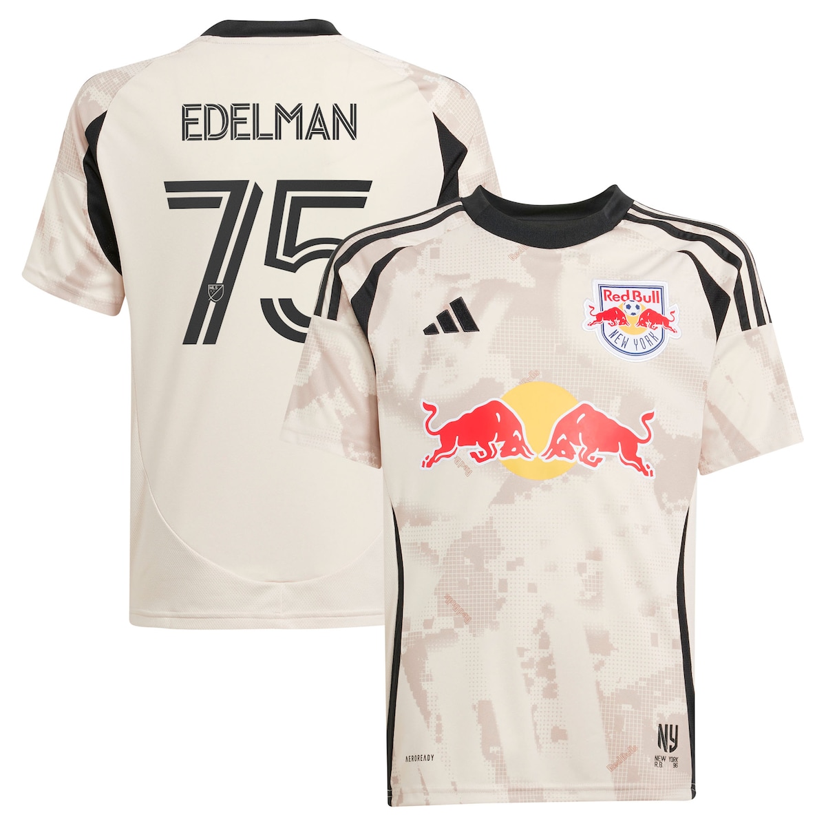 【公式グッズ】MLS レッドブルズ エデルマン レプリカ ユニフォーム Adidas/アディダス ユース・ジュニアサイズ (2025 Youth MLS Replica Player Jersey)｜Fanatics公式ストア 店