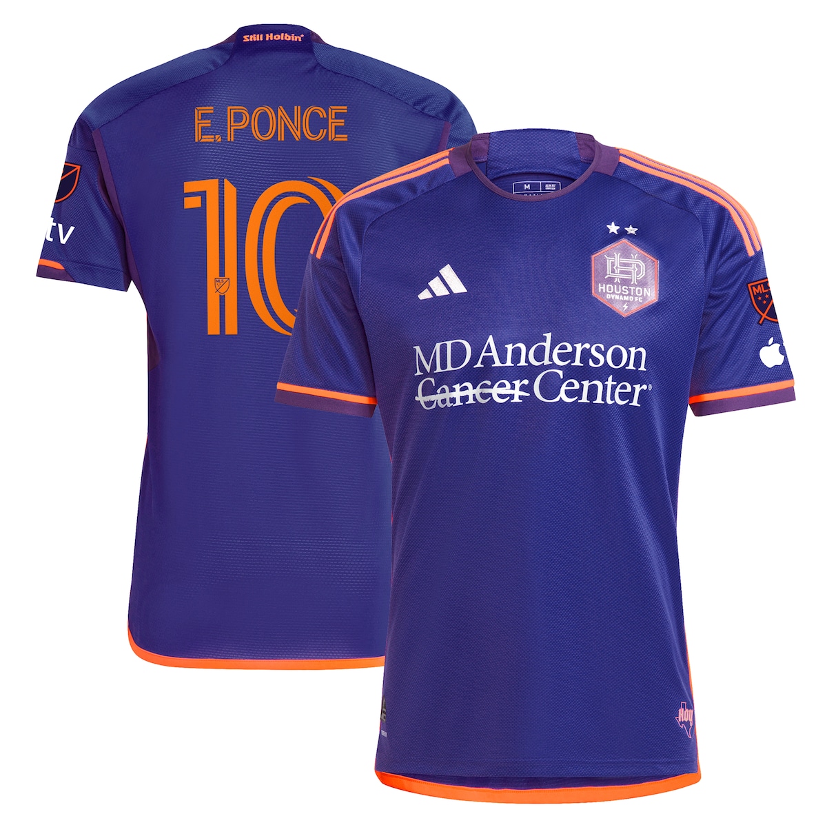 【公式グッズ】MLS ダイナモFC エセキエル・ポンセ オーセンティック ユニフォーム Adidas/アディダス メンズ パープル (2025 Men's MLS Authentic Player Jersey)|Fanatics公式ストア 店