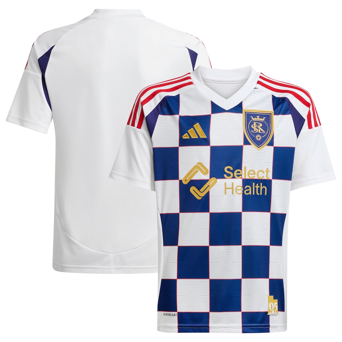 【公式グッズ】MLS ソルトレイク レプリカ ユニフォーム Adidas/アディダス メンズ ホワイト (ADI 2025 Men's Replica Jersey)