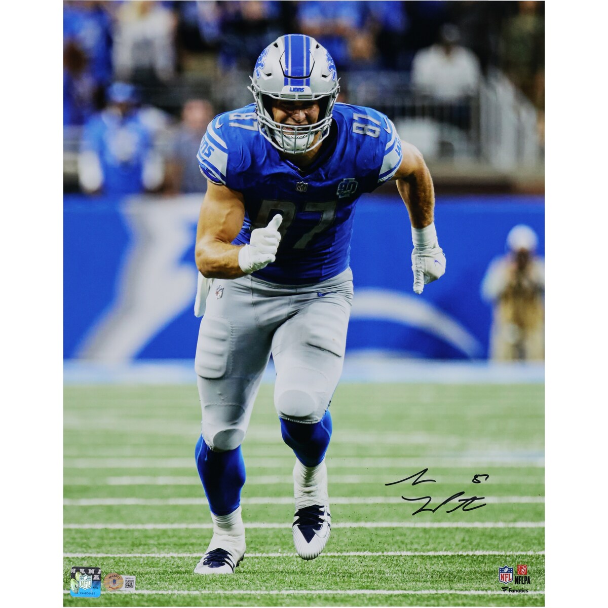 【公式シリアル番号付】NFL ライオンズ サム・ラポルタ 直筆サイン フォト （16x20） Fanatics Authentic/ファナティクスオーセンティック (AUT 16x20 PHOTO 45316) 23,185円