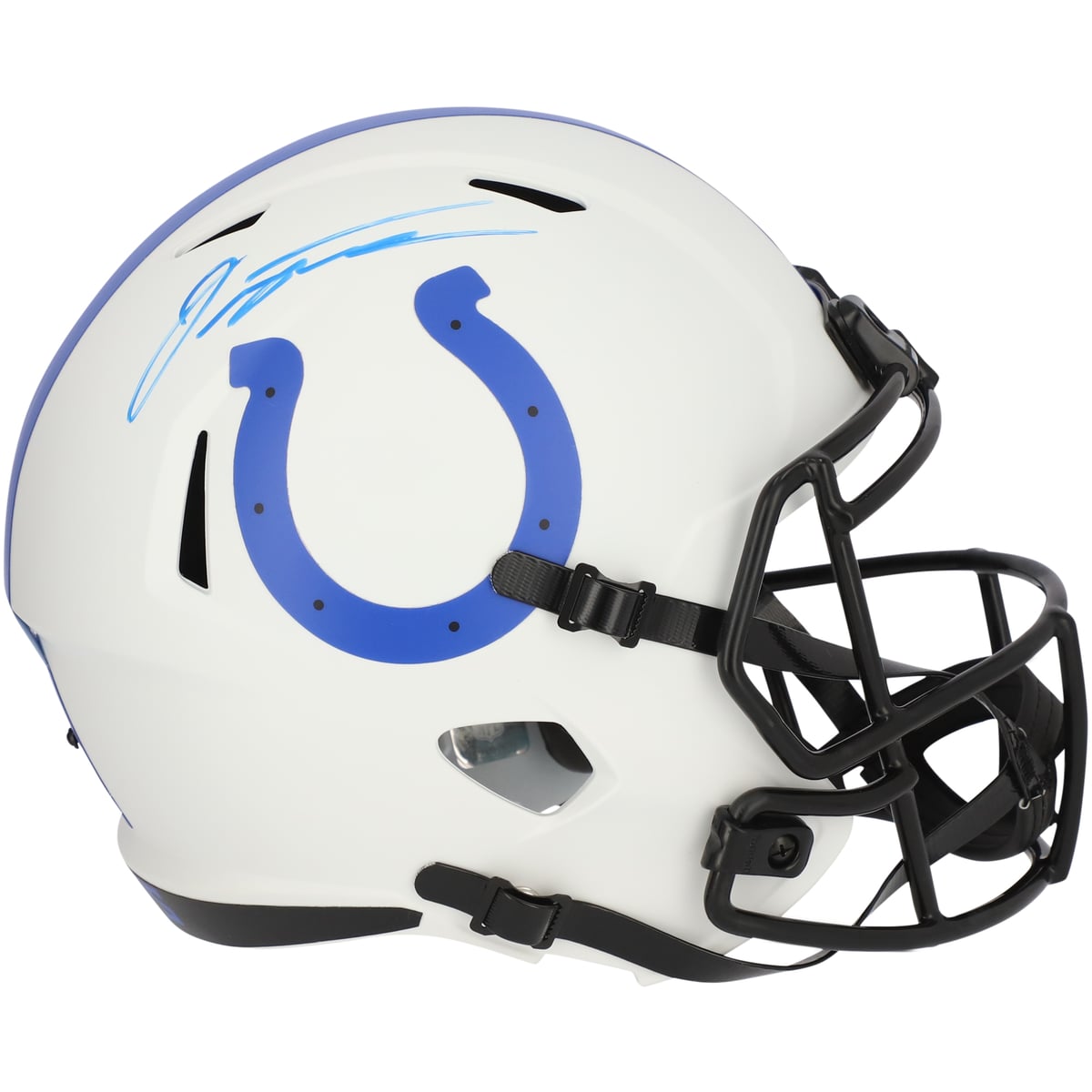【公式シリアル番号付】NFL コルツ ジョナサン・テイラー 直筆サイン ヘルメット Fanatics Authentic/ファナティクスオーセンティック (Aut Replica Helmet 542021)｜Fanatics公式ストア 店サイングッズ