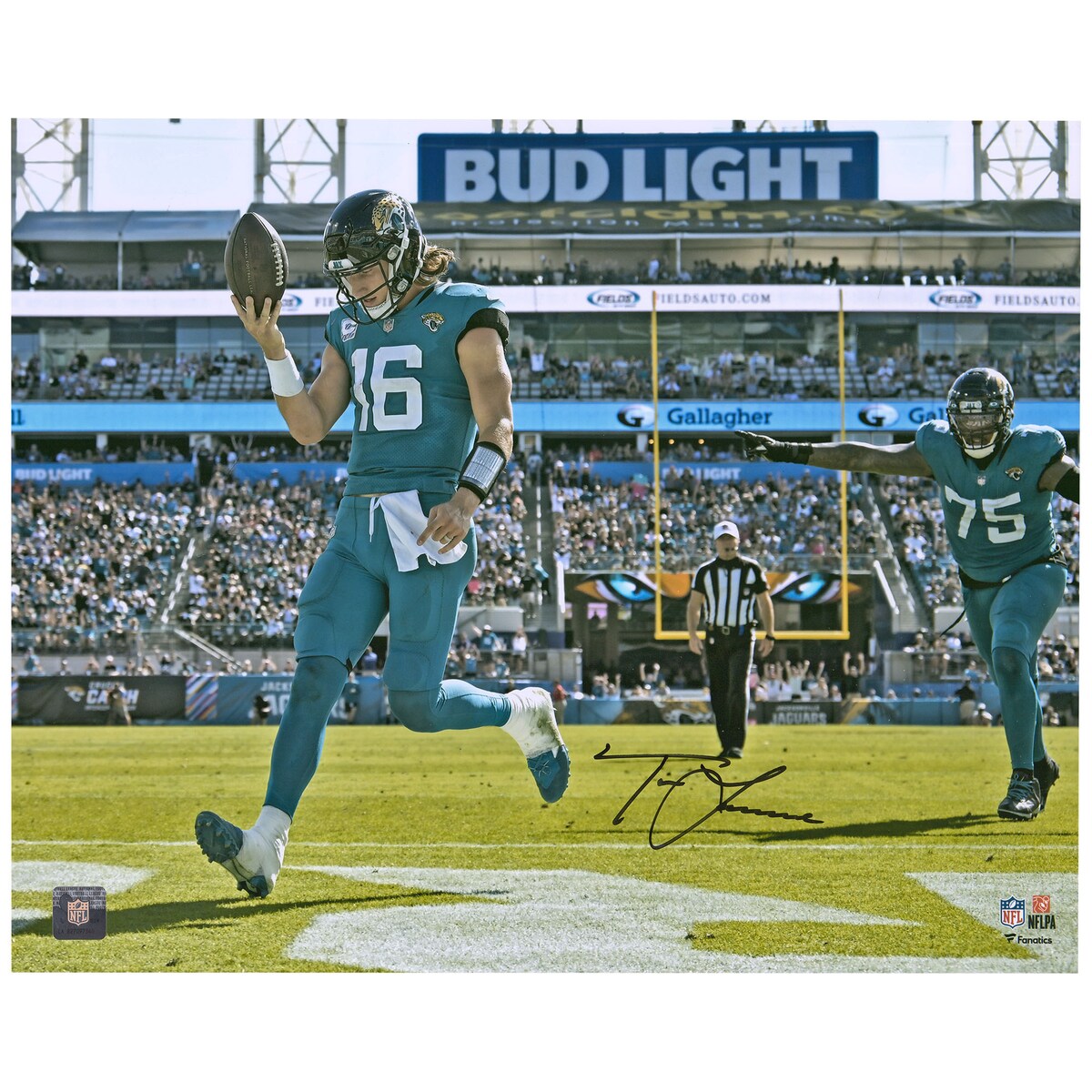 【公式シリアル番号付】NFL ジャガーズ トレバー・ローレンス 直筆サイン フォト （16x20） Fanatics Authentic/ファナティクスオーセンティック (AUT 16x20 PHOTO 11302021) 30,949円