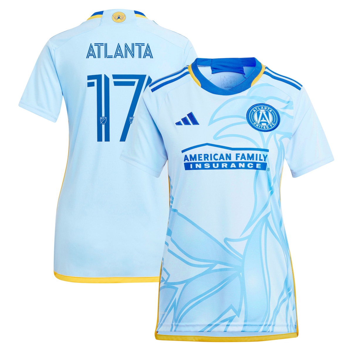 【公式グッズ】MLS アトランタ・ユナイテッドFC レプリカ ユニフォーム Adidas/アディダス レディース ライトブルー (2025 Women's MLS Replica Player Jersey) 19,507円