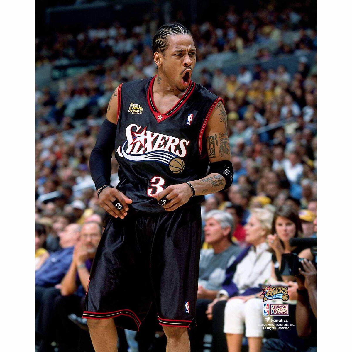 激レア 希少! ケナー社製 ALLEN IVERSON アレン アイバーソン 激レア] 2003-04 E-XL Essential Credentials Now Allen Iverson