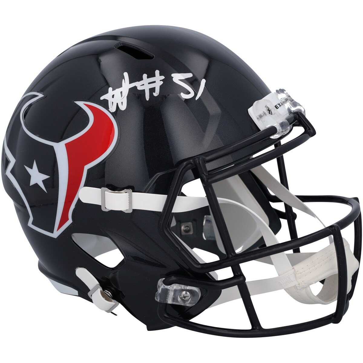 【公式シリアル番号付】NFL テキサンズ ウィル・アンダーソン・Jr 直筆サイン ヘルメット Fanatics Authentic/ファナティクスオーセンティック (AUT REP HELMET 45562)|Fanatics公式ストア 店