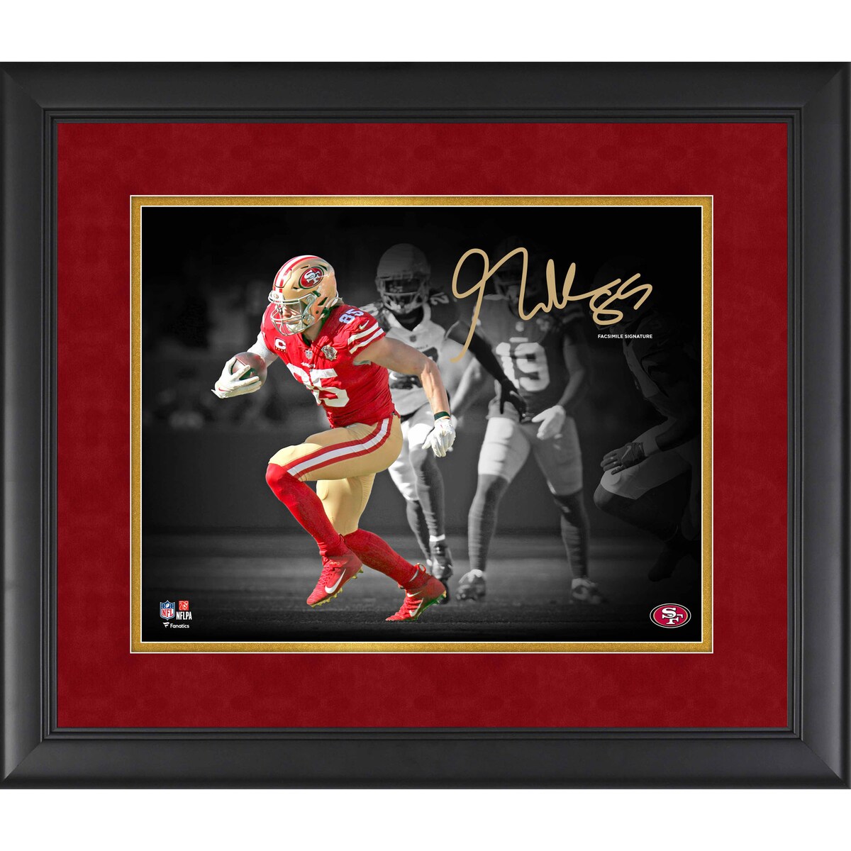 【公式グッズ】NFL 49ers ジョージ・キトル コレクタブルフォト（11インチx14インチ） Fanatics Authentic/ファナティクスオーセンティック (UNS FR NFL PF31 11X14 PHOTO)