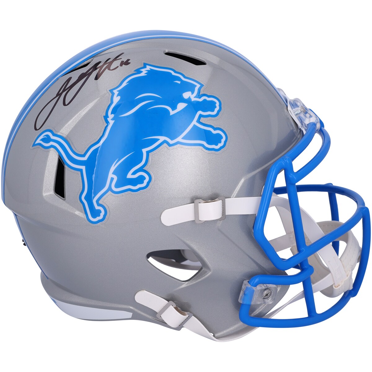 【公式シリアル番号付】NFL ライオンズ ジャレッド・ゴフ 直筆サイン ヘルメット Fanatics Authentic/ファナティクスオーセンティック (AUT REP HELMET 45530)