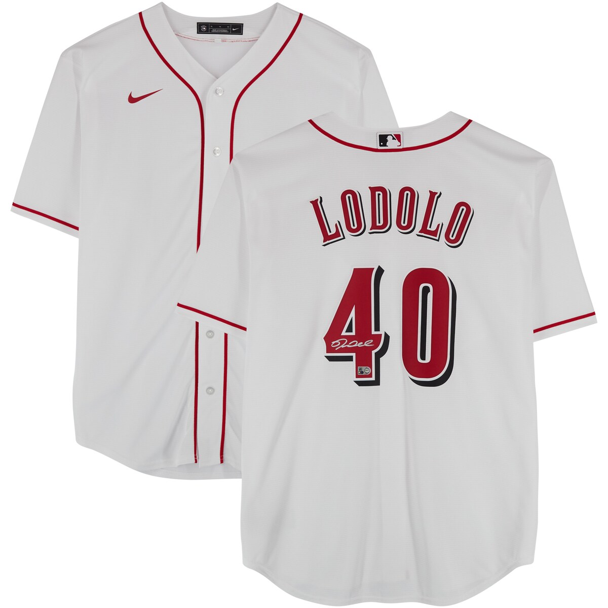 【MLB公式ホログラム付】MLB レッズ ニック・ロドロ 直筆サイン ユニフォーム Fanatics Authentic/ファナティクスオーセンティック (AUT BB JERSEY 45616)|Fanatics公式ストア 店