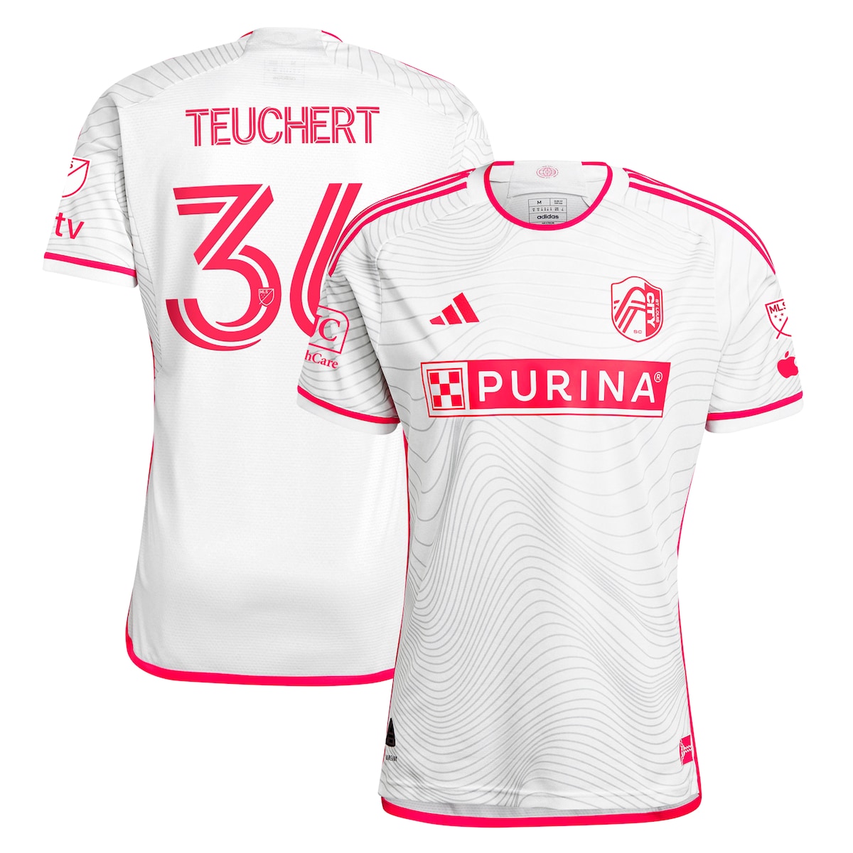 【公式グッズ】MLS セントルイス・シティSC セドリック・トイヒャート オーセンティック ユニフォーム Adidas/アディダス メンズ ホワイト (2025 Men's MLS Authentic Player Jersey) 26,239円