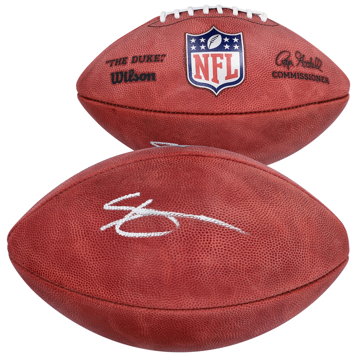 【公式シリアル番号付】NFL ジェッツ アフマド・ソース・ガードナー 直筆サイン フットボール Fanatics Authentic/ファナティクスオーセンティック (AUT FOOTBALL 44866)
