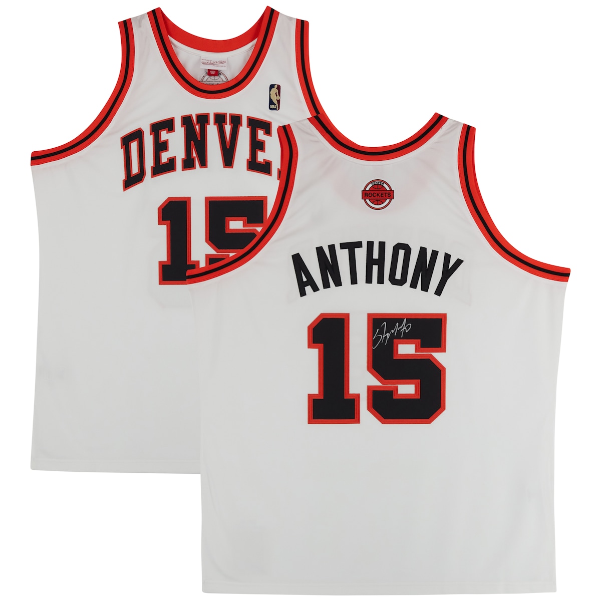 NBA　ANTHONY ＃15 カーメロ・アンソニー ナゲッツ　ユニフォーム 人気】NBA ゲームシャツ デンバーナゲッツ カーメロアンソニー 青 15番