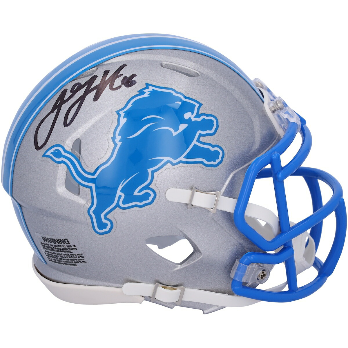 【公式シリアル番号付】NFL ライオンズ ジャレッド・ゴフ 直筆サイン ミニヘルメット Fanatics Authentic/ファナティクスオーセンティック (AUT MINI HELMET 45530)