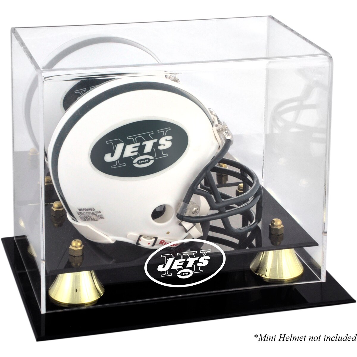 【公式グッズ】NFL ジェッツ コレクタブル用 ミニヘルメットケース Fanatics Authentic/ファナティクスオーセンティック (Golden Classic Mini Helmet Display Case NFL)|Fanatics公式ストア 店