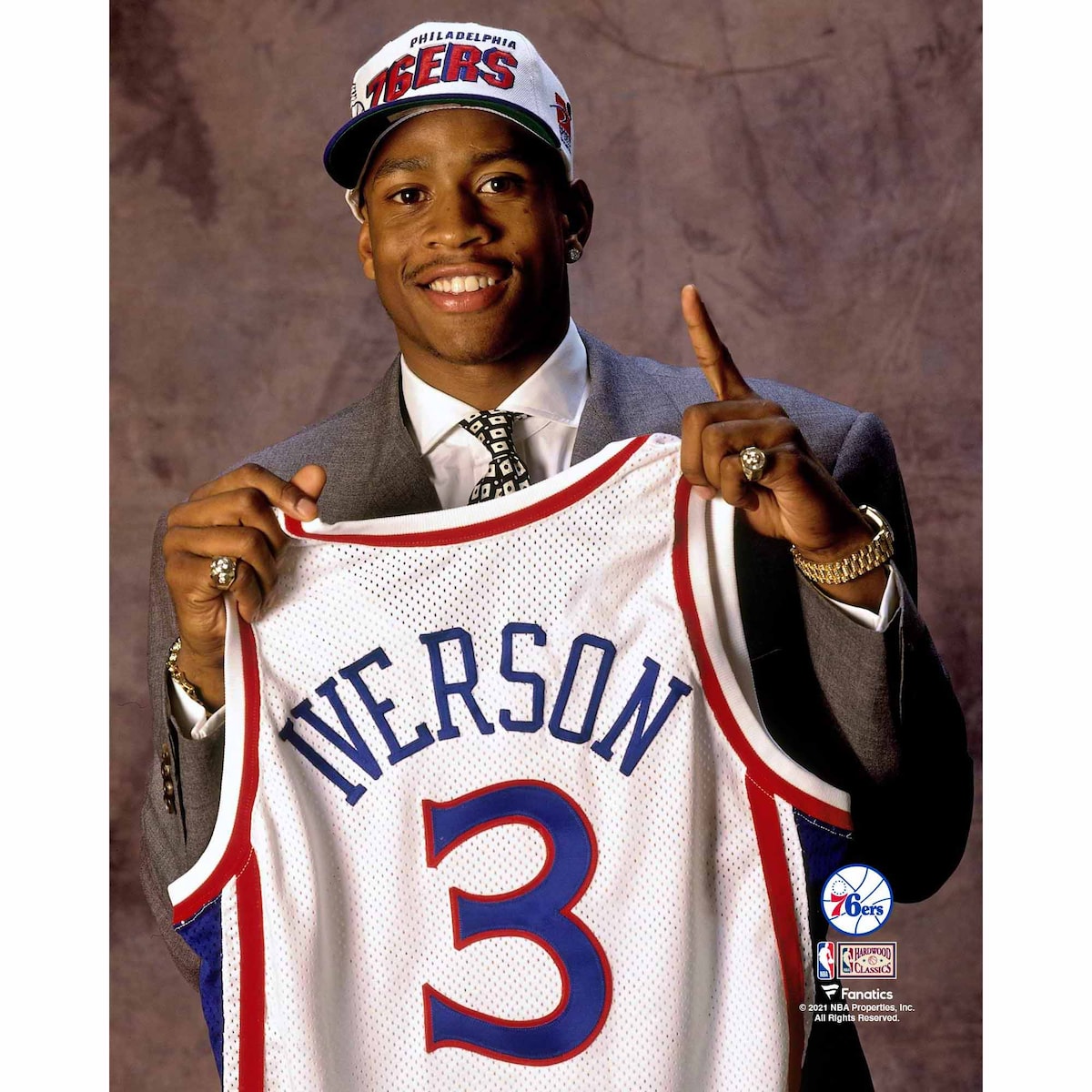 楽天市場】NBA アレン・アイバーソン 76ers フォト Unsigned