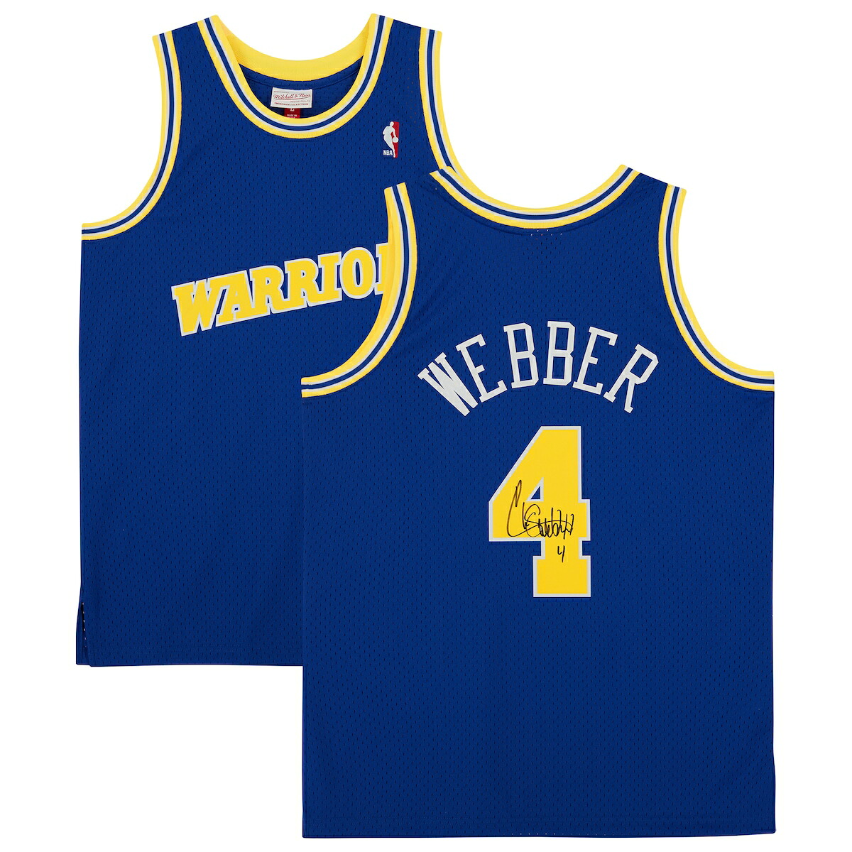 【公式シリアル番号付】NBA ウォリアーズ クリス・ウェバー 直筆サイン ユニフォーム Fanatics Authentic/ファナティクスオーセンティック (AUT BK JERSEY 44943)|Fanatics公式ストア 店