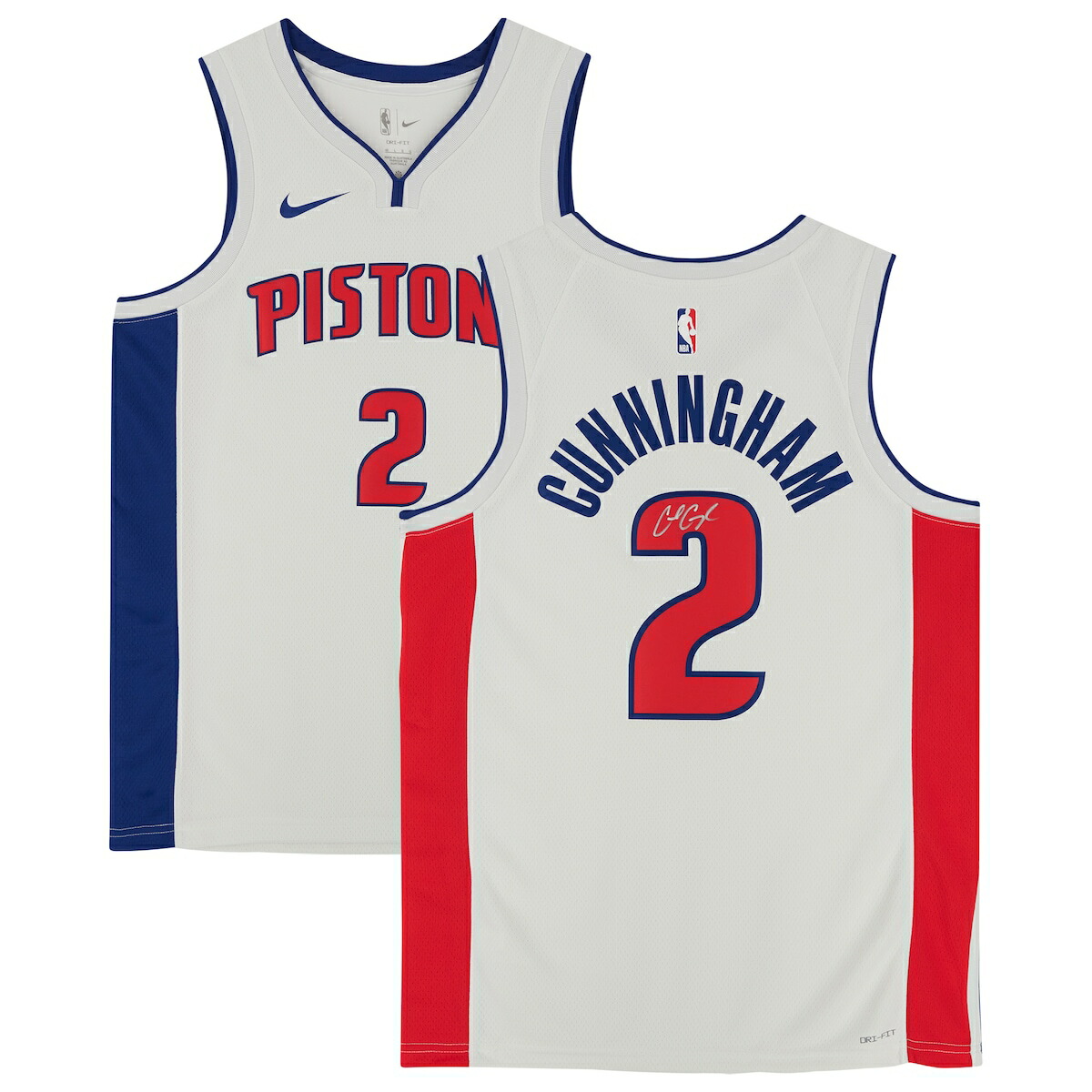 【公式シリアル番号付】NBA ピストンズ ケイド・カニングハム 直筆サイン ユニフォーム Fanatics Authentic/ファナティクスオーセンティック (Aut NBA Jersey 842021)