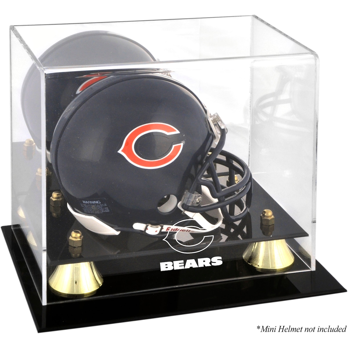 【公式グッズ】NFL ベアーズ コレクタブル用 ミニヘルメットケース Fanatics Authentic/ファナティクスオーセンティック (Golden Classic Mini Helmet Display Case NFL)｜Fanatics公式ストア 店