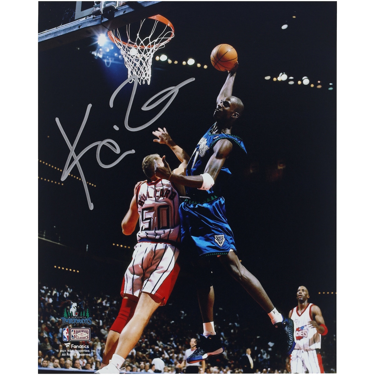 【公式シリアル番号付】NBA ティンバーウルブズ ケビン・ガーネット 直筆サイン フォト （8x10） Fanatics Authentic/ファナティクスオーセンティック (AUT 08x10 PHOTO 45517)
