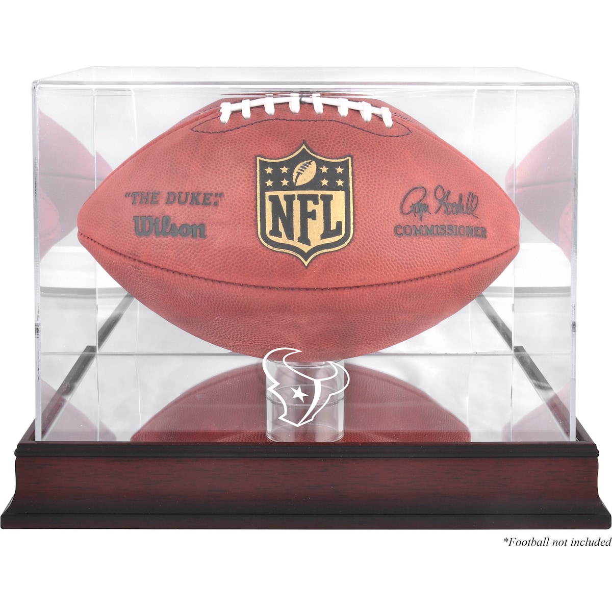 【公式グッズ】NFL テキサンズ ボール ディスプレイケース Fanatics Authentic/ファナティクスオーセンティック (Football Display Case Mirror Back NFL)｜Fanatics公式ストア 店