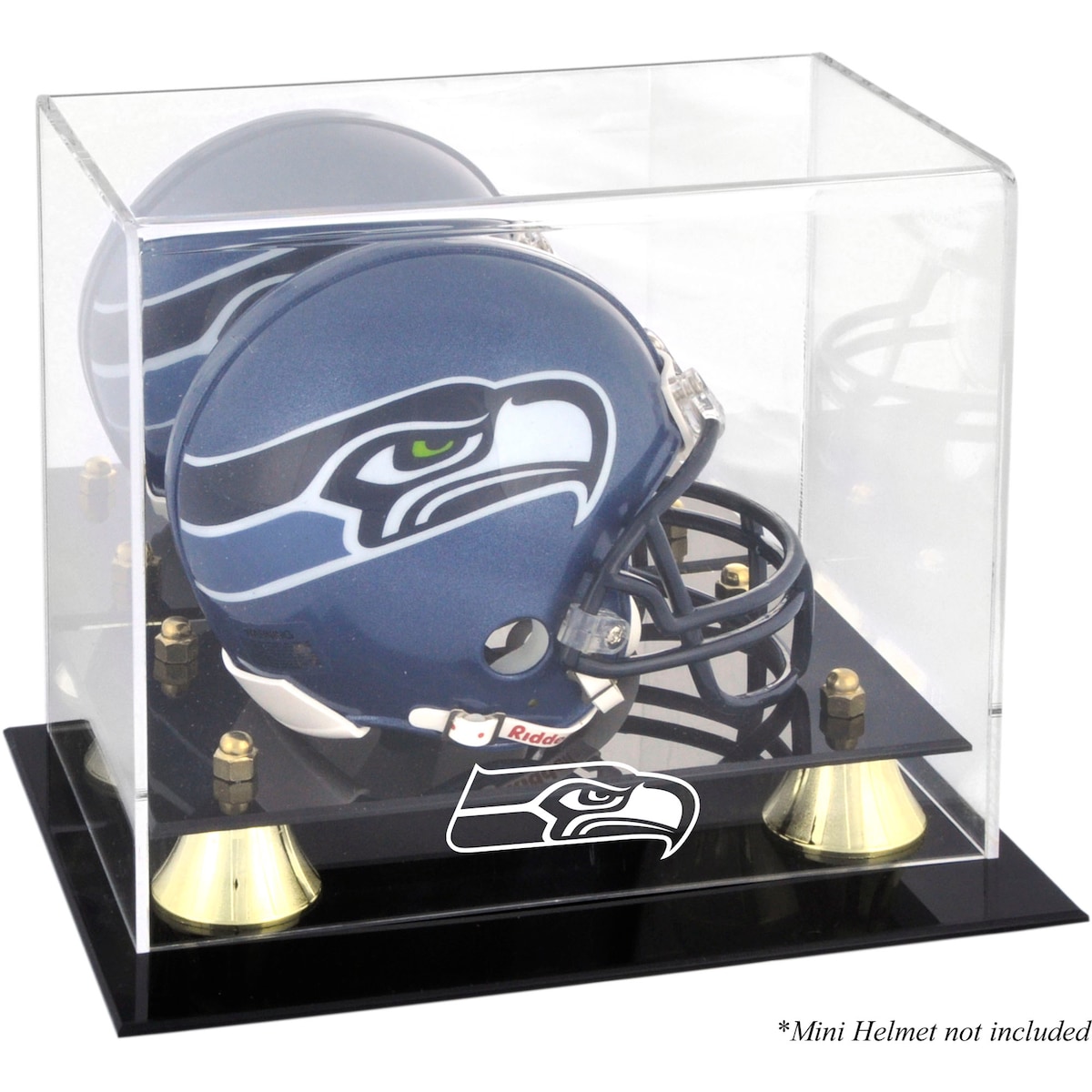 【公式グッズ】NFL シーホークス コレクタブル用 ミニヘルメットケース Fanatics Authentic/ファナティクスオーセンティック (Golden Classic Mini Helmet Display Case NFL)｜Fanatics公式ストア 店 7,762円