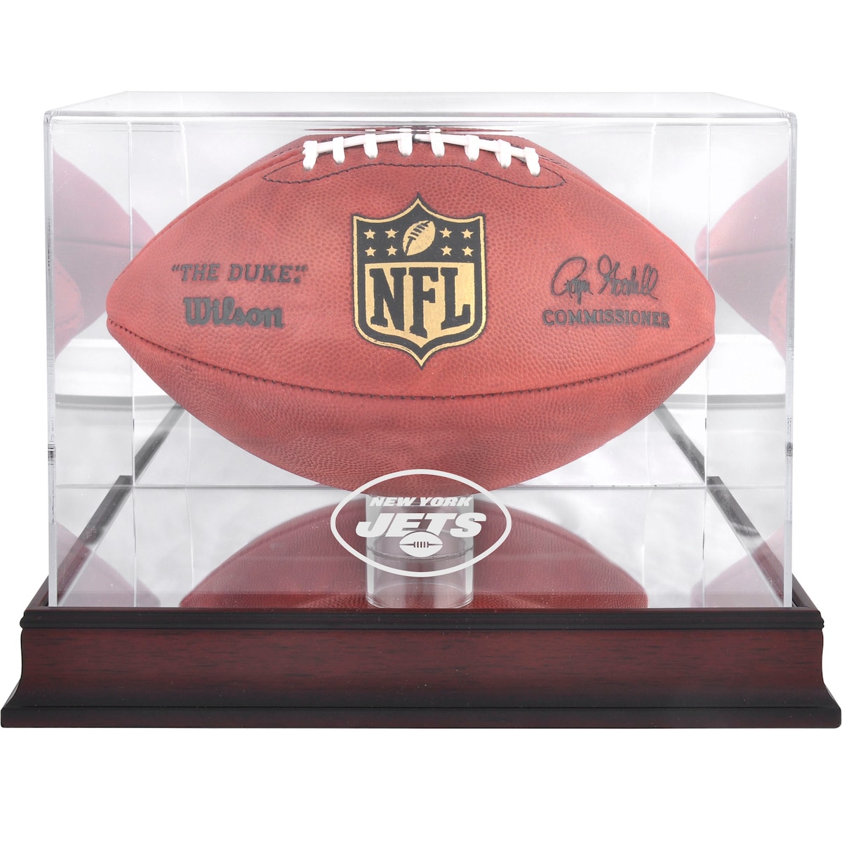 【公式グッズ】NFL ジェッツ ボール ディスプレイケース Fanatics Authentic/ファナティクスオーセンティック (DISP060319FOOTBALL)｜Fanatics公式ストア 店