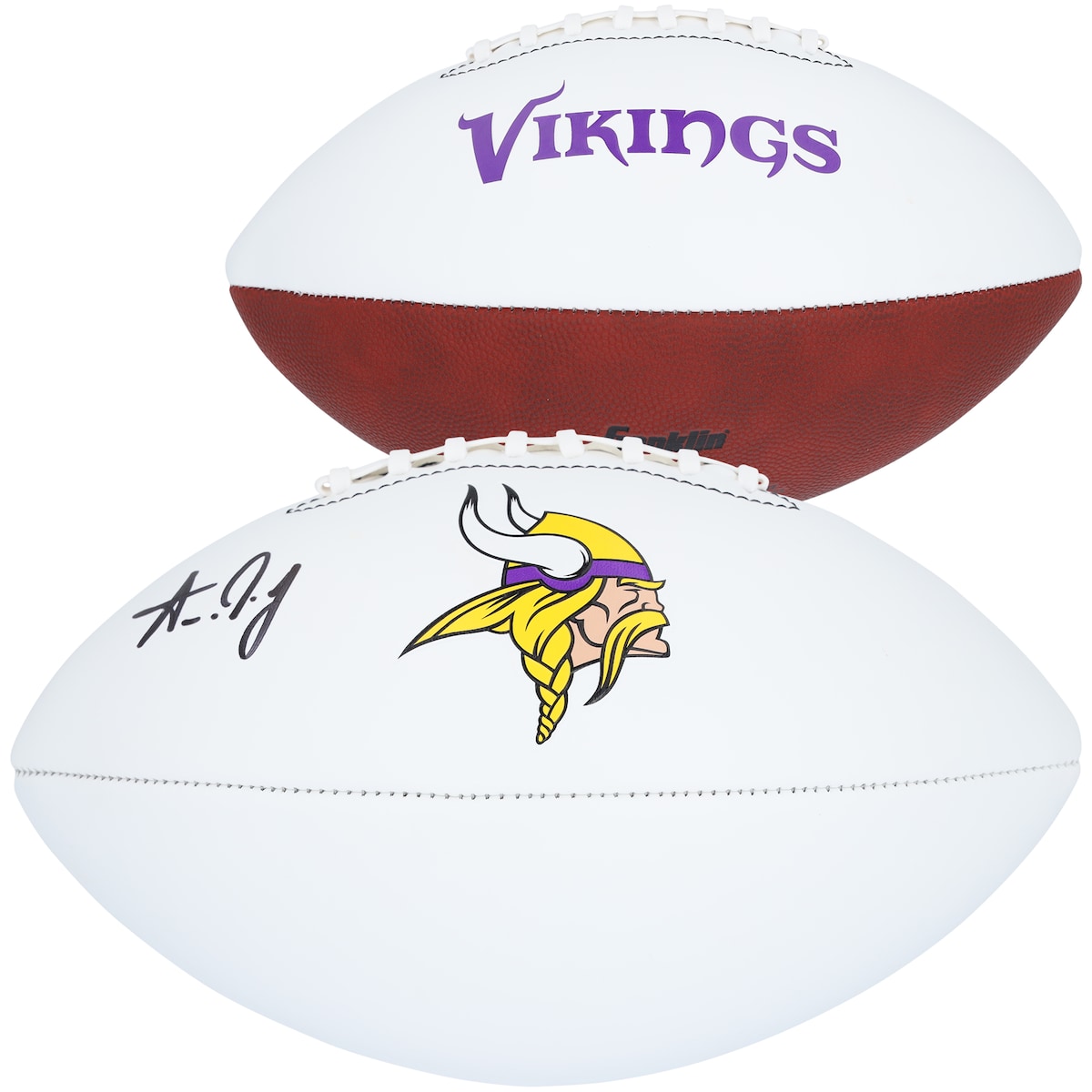 【公式シリアル番号付】NFL バイキングス アーロン・ジョーンズ 直筆サイン フットボール Fanatics Authentic/ファナティクスオーセンティック (AUT FOOTBALL-WHITE PANEL 45378)｜Fanatics公式ストア 店