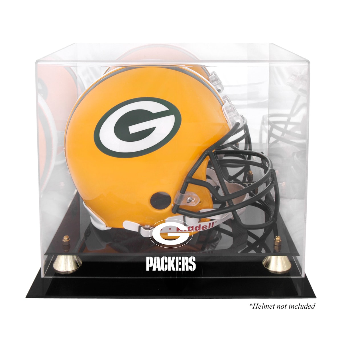 【公式グッズ】NFL パッカーズ ヘルメット ディスプレイケース Fanatics Authentic/ファナティクスオーセンティック (Golden Classic Helmet Display Case Mirror Back NFL) 17,388円