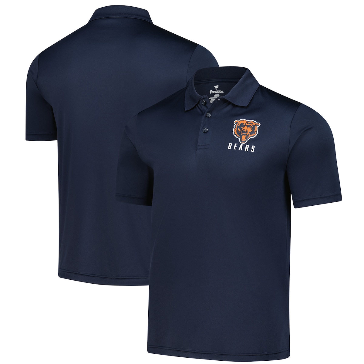 【公式グッズ】NFL ベアーズ ポロシャツ Fanatics/ファナティクス メンズ ネイビー (EX 25 NFL Men's Polo - Component)