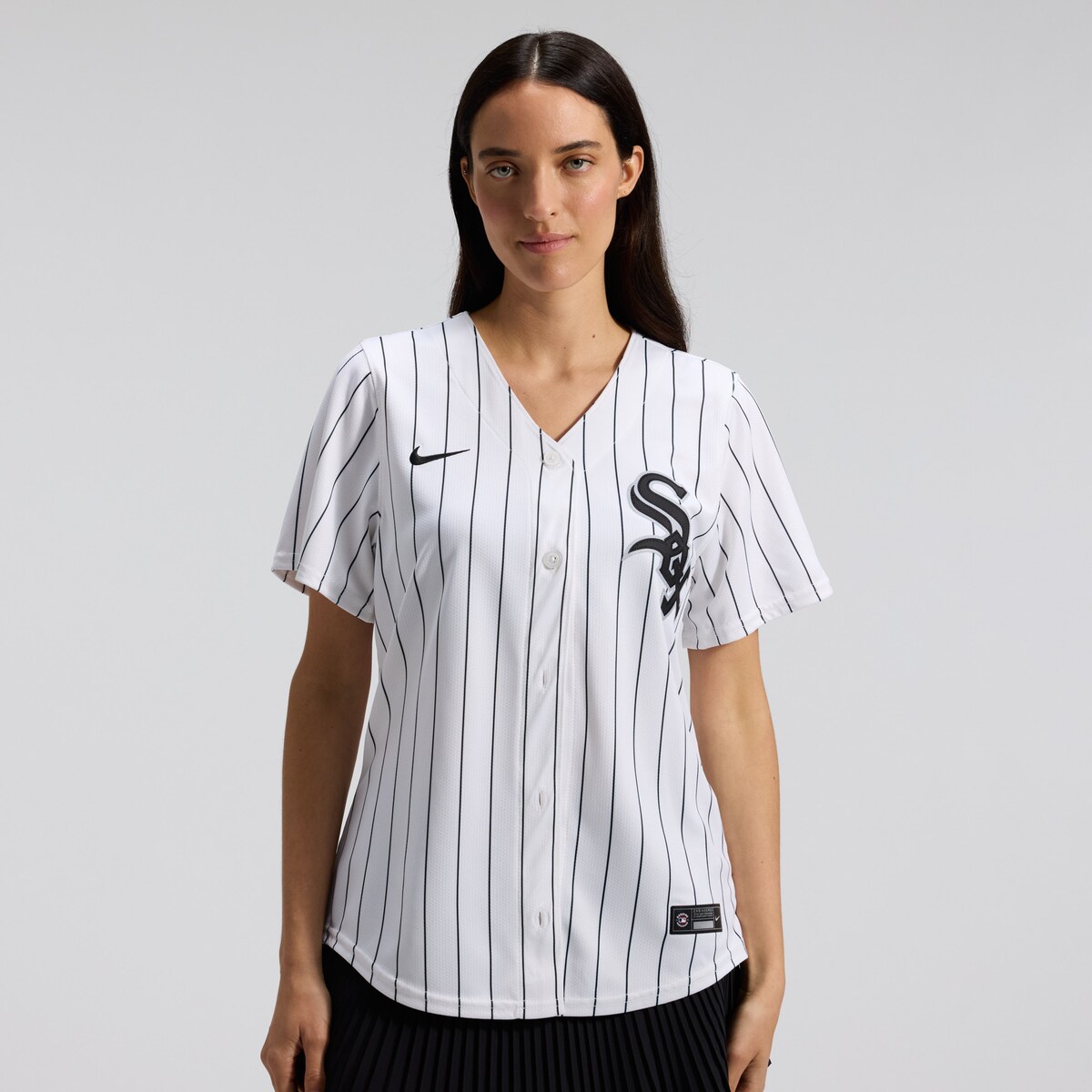 【公式グッズ】MLB ホワイトソックス ホーム リミテッド ユニフォーム Nike/ナイキ レディース ホワイト (2025 Women's Limited Blank Jerseys)