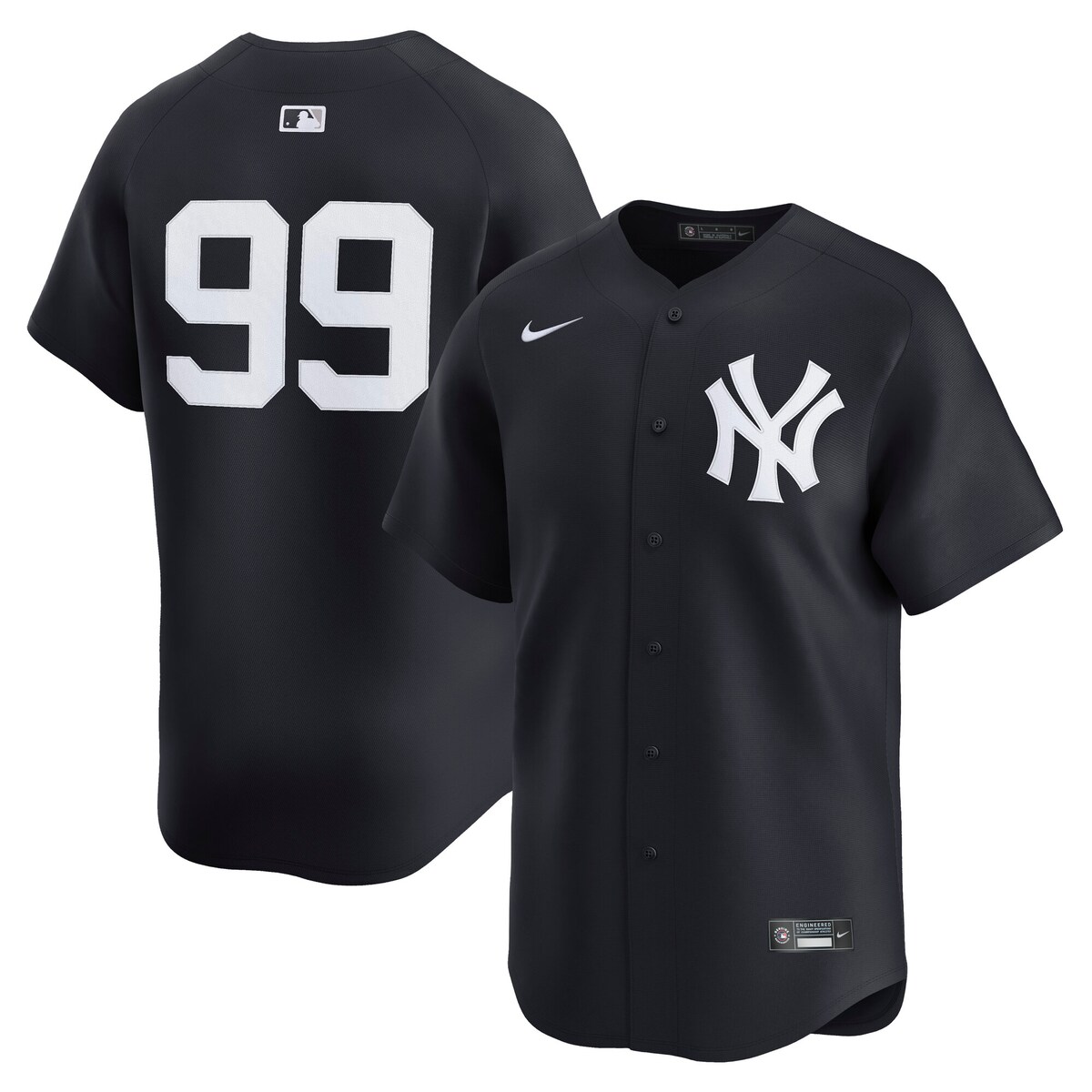 【公式グッズ】MLB ヤンキース アーロン・ジャッジ オルタネイト リミテッド ユニフォーム Nike/ナイキ メンズ ネイビー (2025 Nike Mens Limited Player Jersey)
