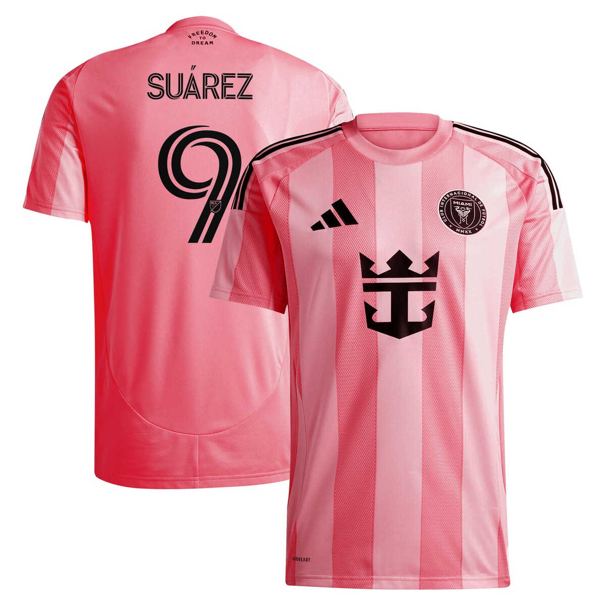 【公式グッズ】MLS インテルマイアミCF スアレス レプリカ ユニフォーム Adidas/アディダス メンズ (2025 Men's MLS Replica Player Jersey)