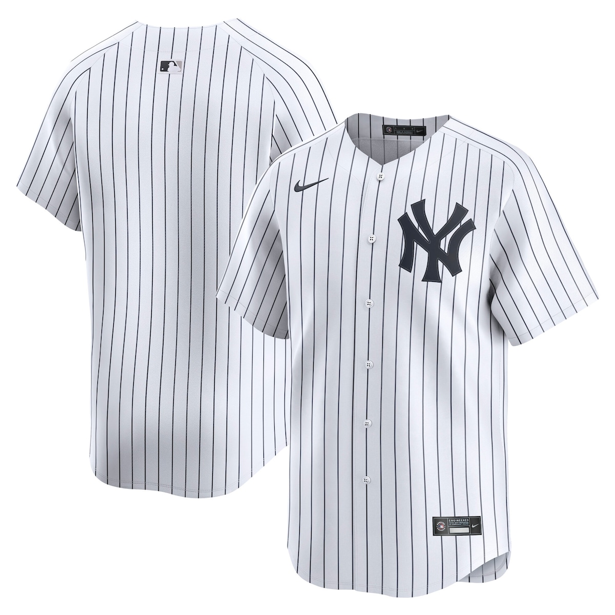【公式グッズ】MLB ヤンキース ホーム リミテッド ユニフォーム Nike/ナイキ メンズ ホワイト (2025 Men's Limited Blank Jerseys)
