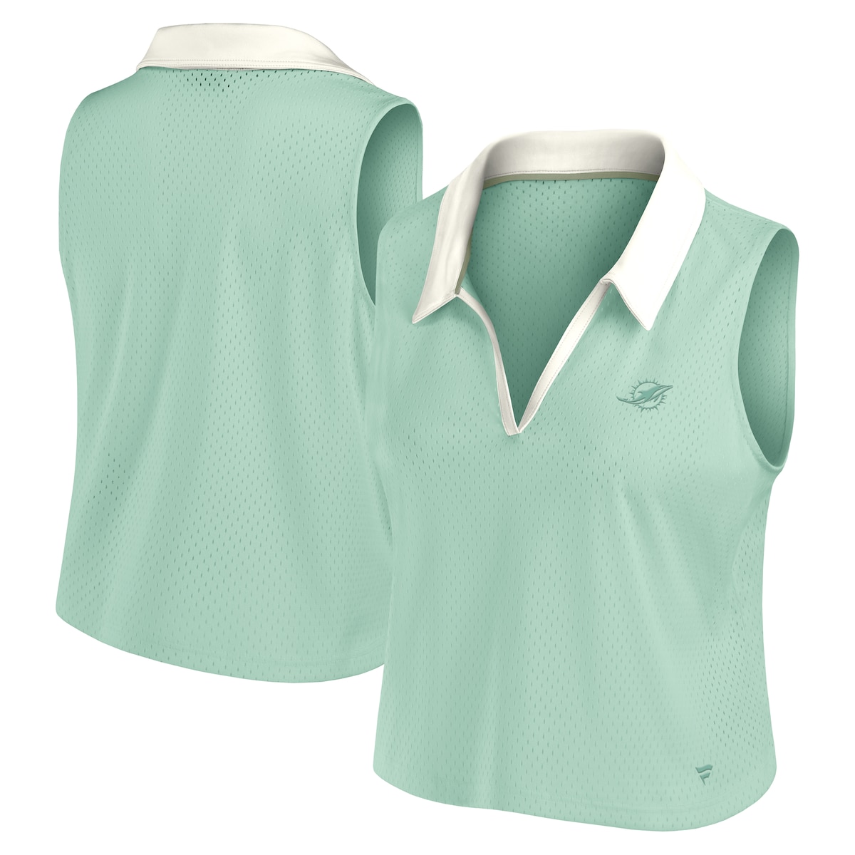 【公式グッズ】NFL ドルフィンズ タンクトップ Fanatics/ファナティクス レディース ミント (NFL Womens Fanatics Signature Studio Collared Tank)｜Fanatics公式ストア 店 8,630円
