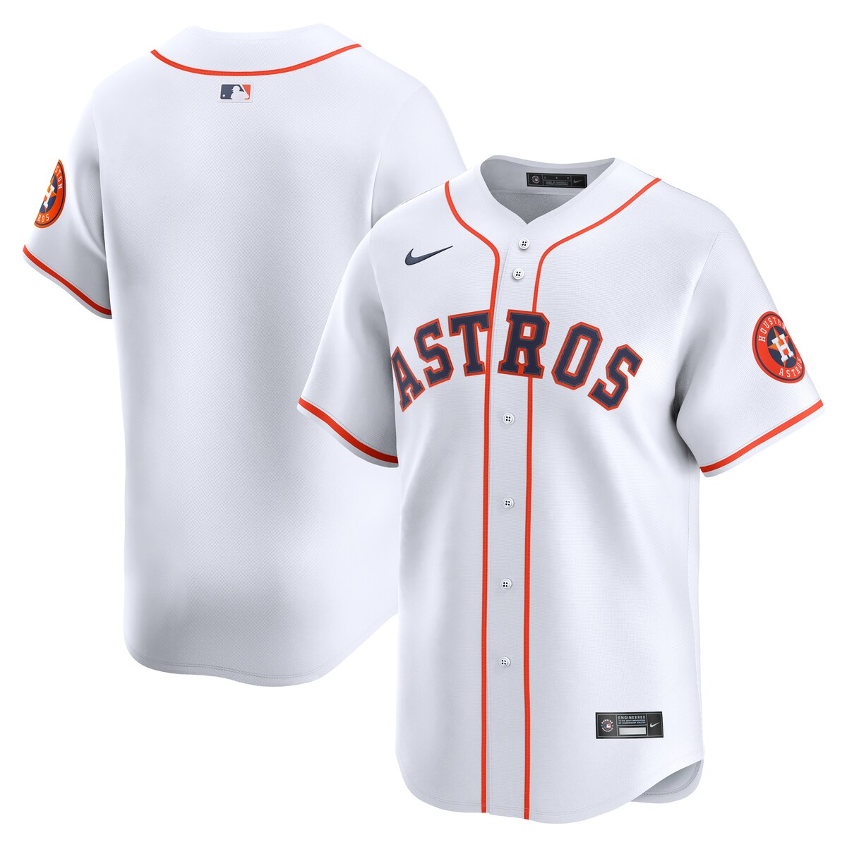 【公式グッズ】MLB アストロズ ホーム リミテッド ユニフォーム Nike/ナイキ メンズ ホワイト (SP25 Nike Mens Limited Blank Jersey)｜Fanatics公式ストア 店