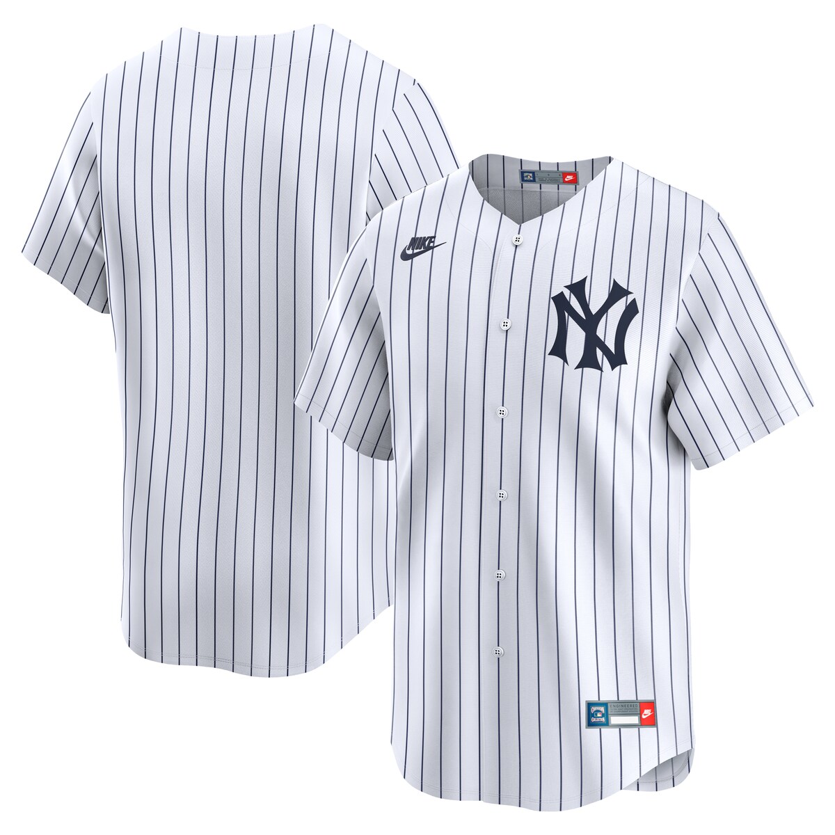【公式グッズ】MLB ヤンキース クーパーズタウンコレクション リミテッド ユニフォーム Nike/ナイキ メンズ ホワイト (SP25 Nike Mens Limited Cooperstown Blank Jersey)