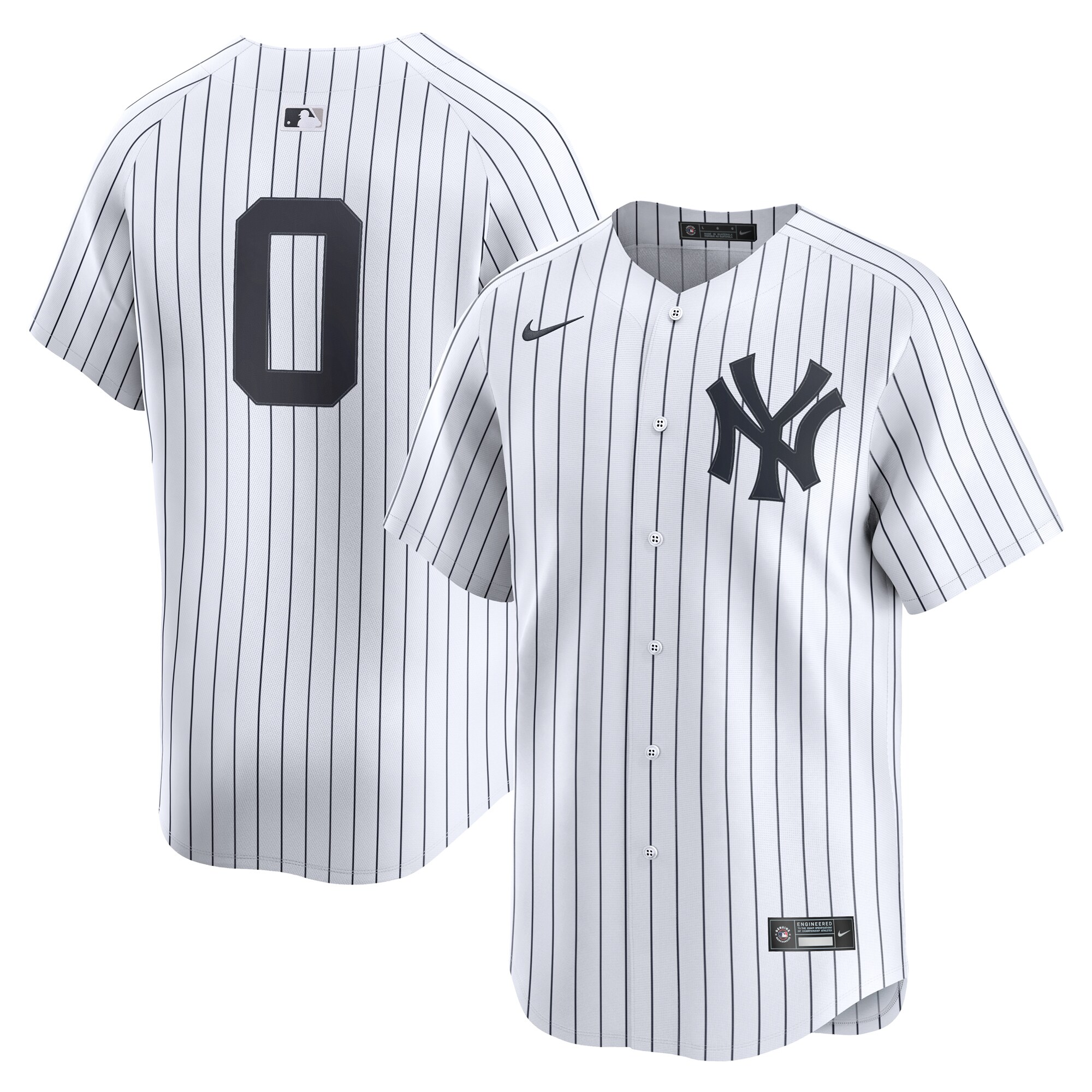 【公式グッズ】MLB ヤンキース マーカス・ストローマン ホーム リミテッド ユニフォーム Nike/ナイキ メンズ ホワイト (2025 Nike Men's Ltd Players Jerseys - FTF NTP Master Style)