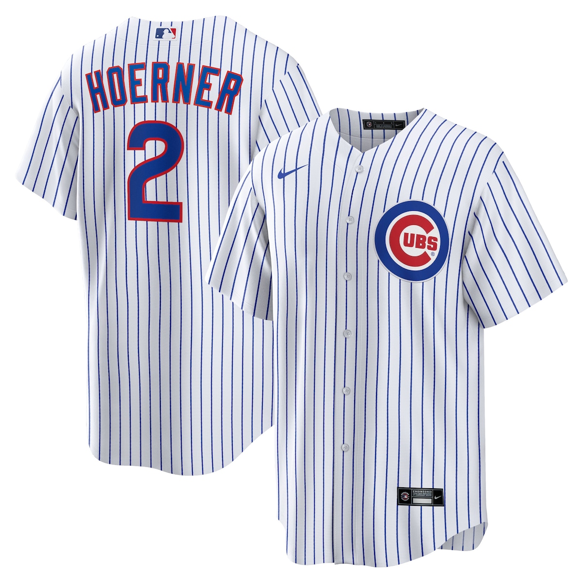 【公式グッズ】MLB カブス ニコ・ヘルナー ユニフォーム Nike/ナイキ メンズ ホワイト (T770 Mens Rep League Shop Asks - To Merge)