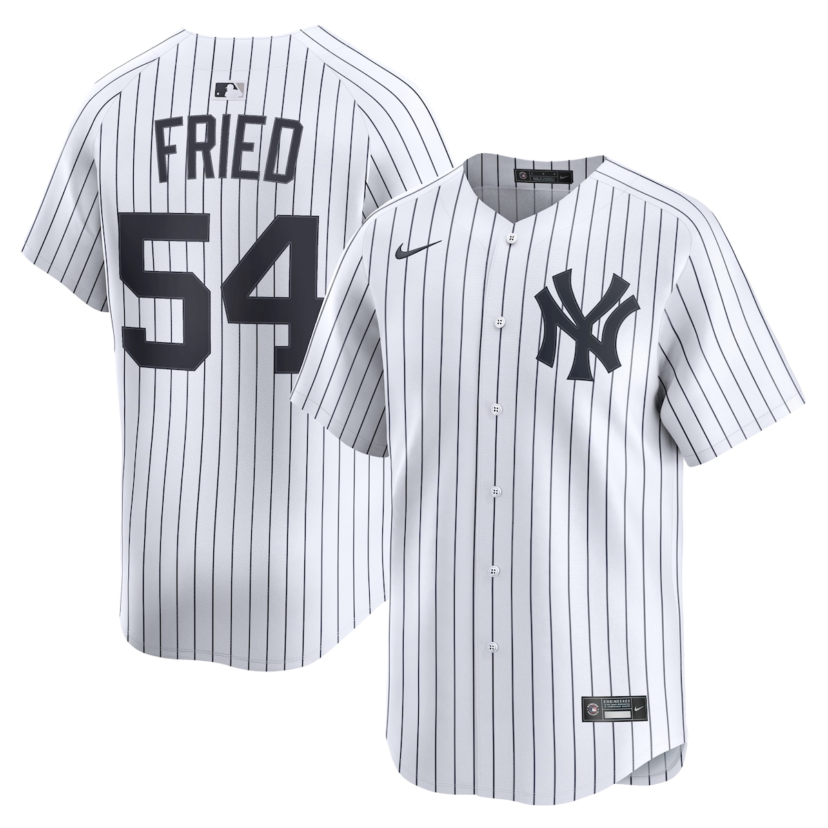 【公式グッズ】MLB ヤンキース マックス・フリード ホーム リミテッド ユニフォーム Nike/ナイキ メンズ ホワイト (2025 Nike Men's Ltd Players Jerseys - FTF NTP Master Style)