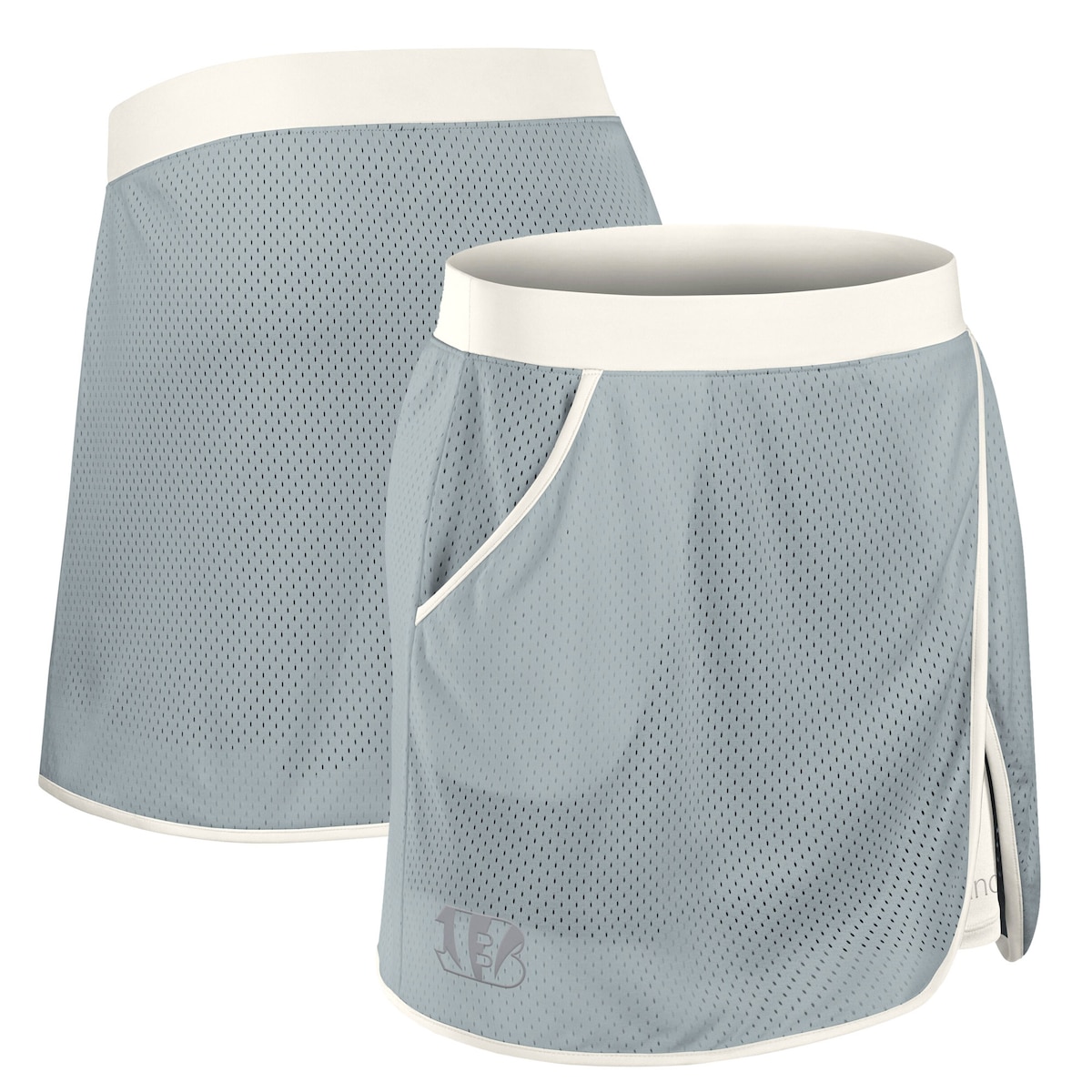 【公式グッズ】NFL ベンガルズ スコート Fanatics/ファナティクス レディース グレイ (NFL Womens Fanatics Signature Studio Skort)