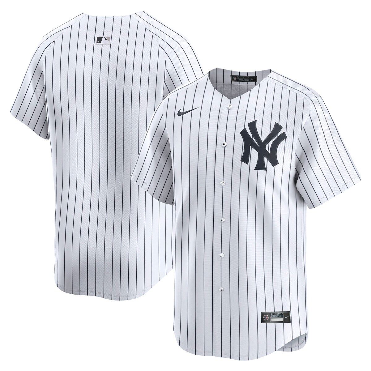 【公式グッズ】MLB ヤンキース ホーム リミテッド ユニフォーム Nike/ナイキ メンズ ホワイト (2025 Men's Limited Blank Jerseys)