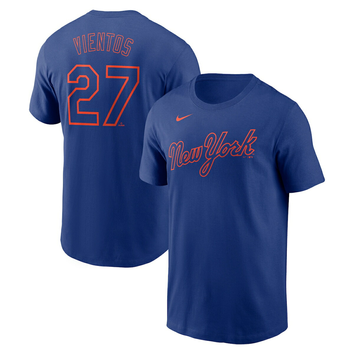 【公式グッズ】MLB メッツ マーク・ビエントス ネーム&ナンバー Tシャツ Nike/ナイキ メンズ ロイヤル (2025 Men's Nike Fuse N&N Tee)|Fanatics公式ストア 店